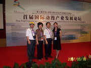20070518首届国际动漫发展论坛中英韩同传人
