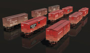 27ft Boxcars - DSP&P/DL&G/C&S (Trainz-Forge)