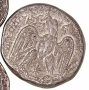 Tetradracma de Heliogábalo. Antioquía. Busto a dch. 34b