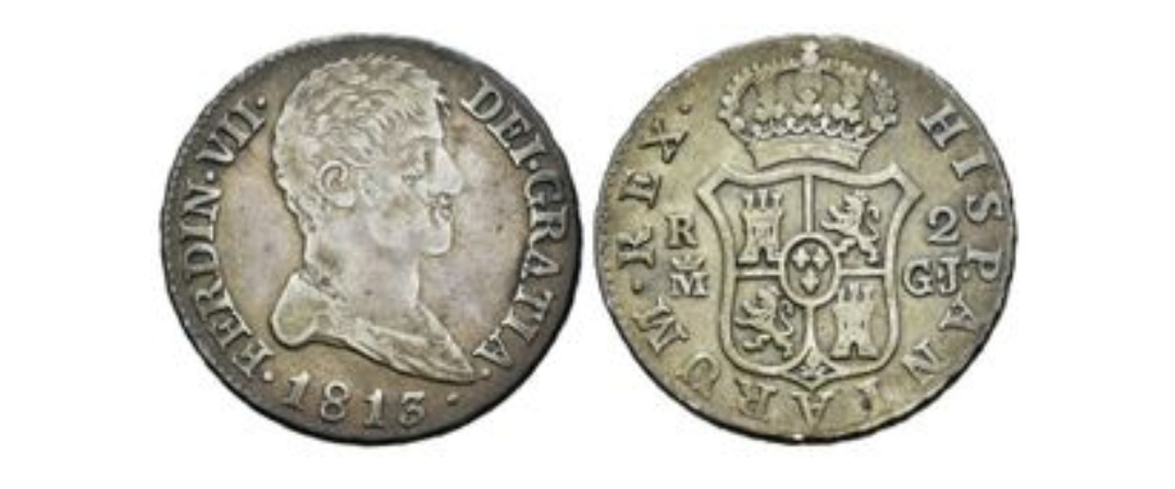 2 Reales de Fernando VII, de 1813. Madrid. Busto desnudo. 20200517-122117