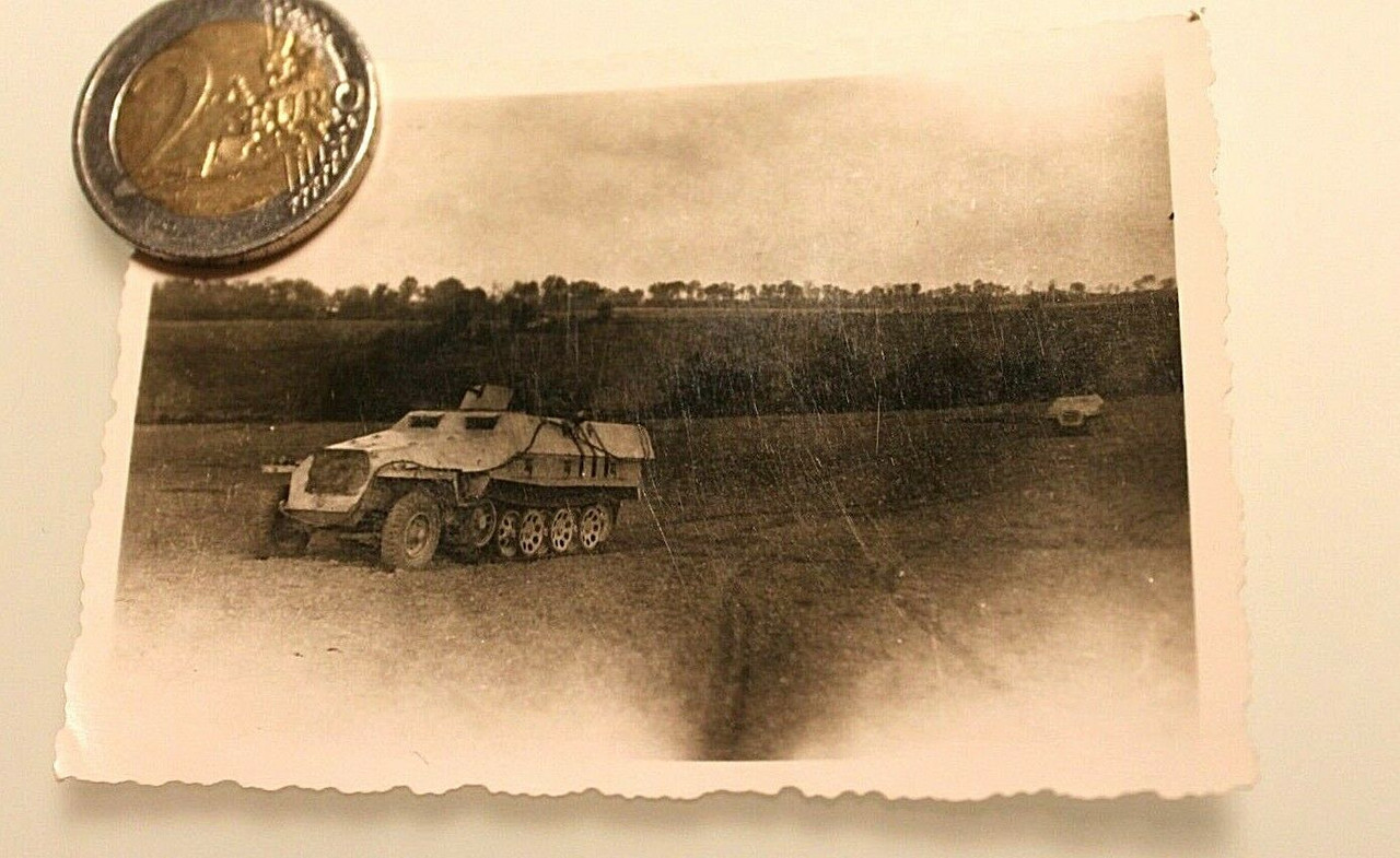 orig.Foto-Deutsches-Reich-WH-Schützenpanzer-Kettenfzg.-Soldaten-Norwegen-11-