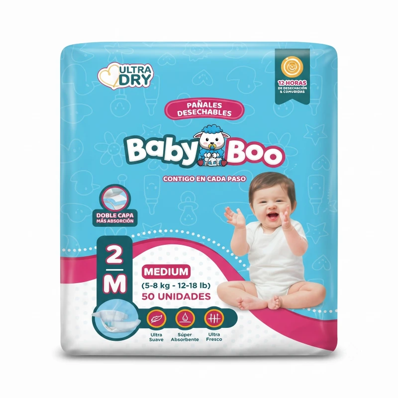 Baby Boo Pañales M2 50/1