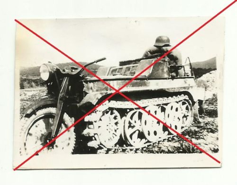 NSU KETTENKRAD  GEBIRGSJÄGER  KUBAN