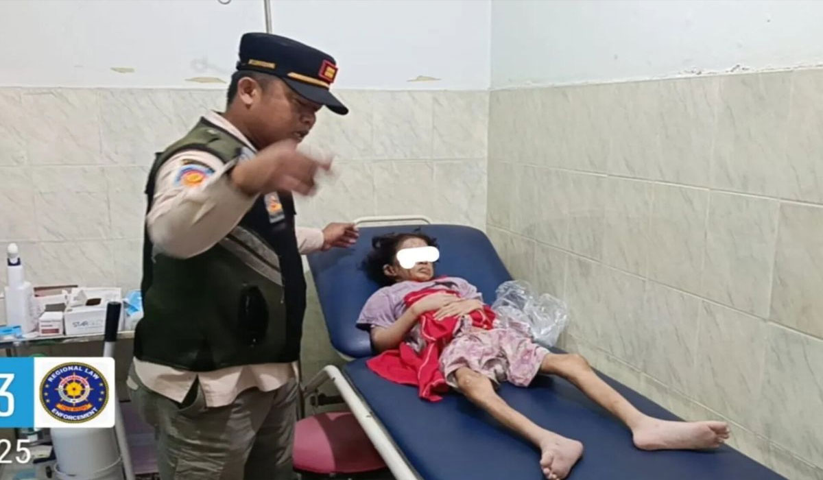 Begini kondisi Seorang Anak yang Disiksa Oleh Orang Tuanya di Jaksel