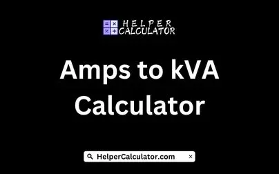 Amps to kVA Calculator