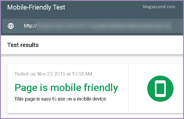Situs web Ditanyakan Mobile Friendly dan Tidak ada Kesalahan