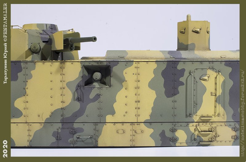 Советский артиллерийский бронированный вагон ПЛ-37, Trumpetеr, 1/35 - Страница 3 PENT0195-1