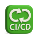Continuous Integration and Continuous Delivery logo
