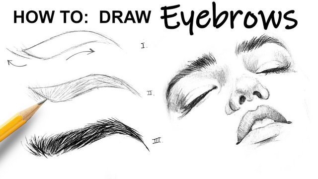 Learn To Draw Eyebrows (For Artists)
