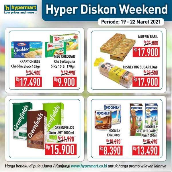 Katalog Promo Hypermart 19-22 Maret 2021 
