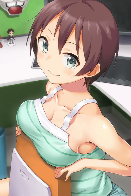 shinoda-hajime-new-game-drawn-by-hashi-221c4e801683d89f05ddf2