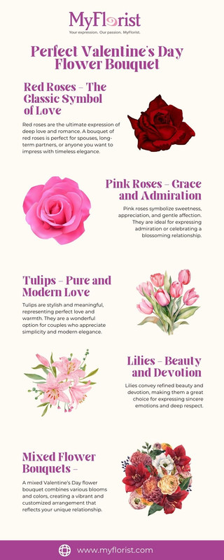 valentine s day flower bouquet