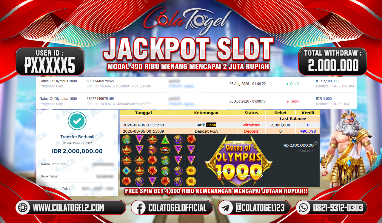 JACKPOT SLOT GACOR!!