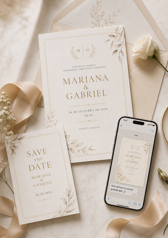 Mockup 1 — Meu Casamento Pronto