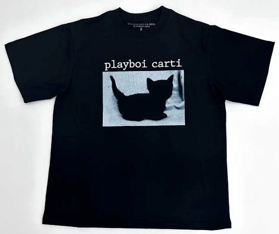 Playboy Carti Camiseta de Gato