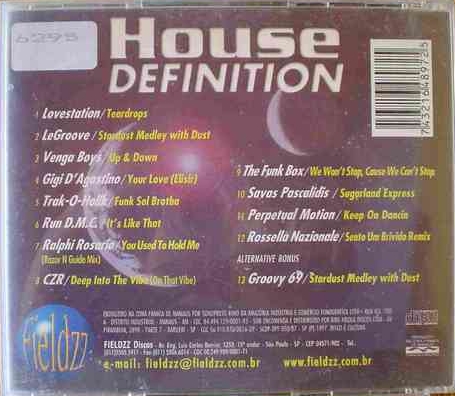 05/01/2023 - House Definition Vol. 01 By DJ Ricardo Guedes - FieldZZ (1999) Cover