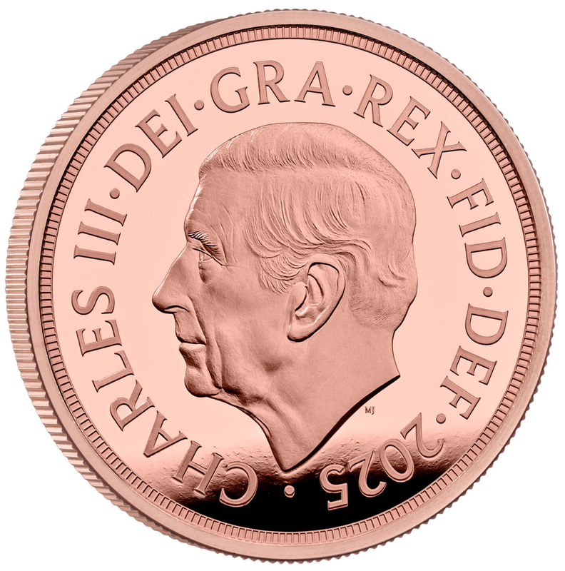 2025 Proof Shield Five Sovereign Obverse