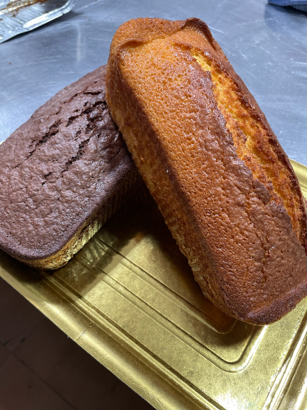 Bizcocho de Vainilla o Naranja