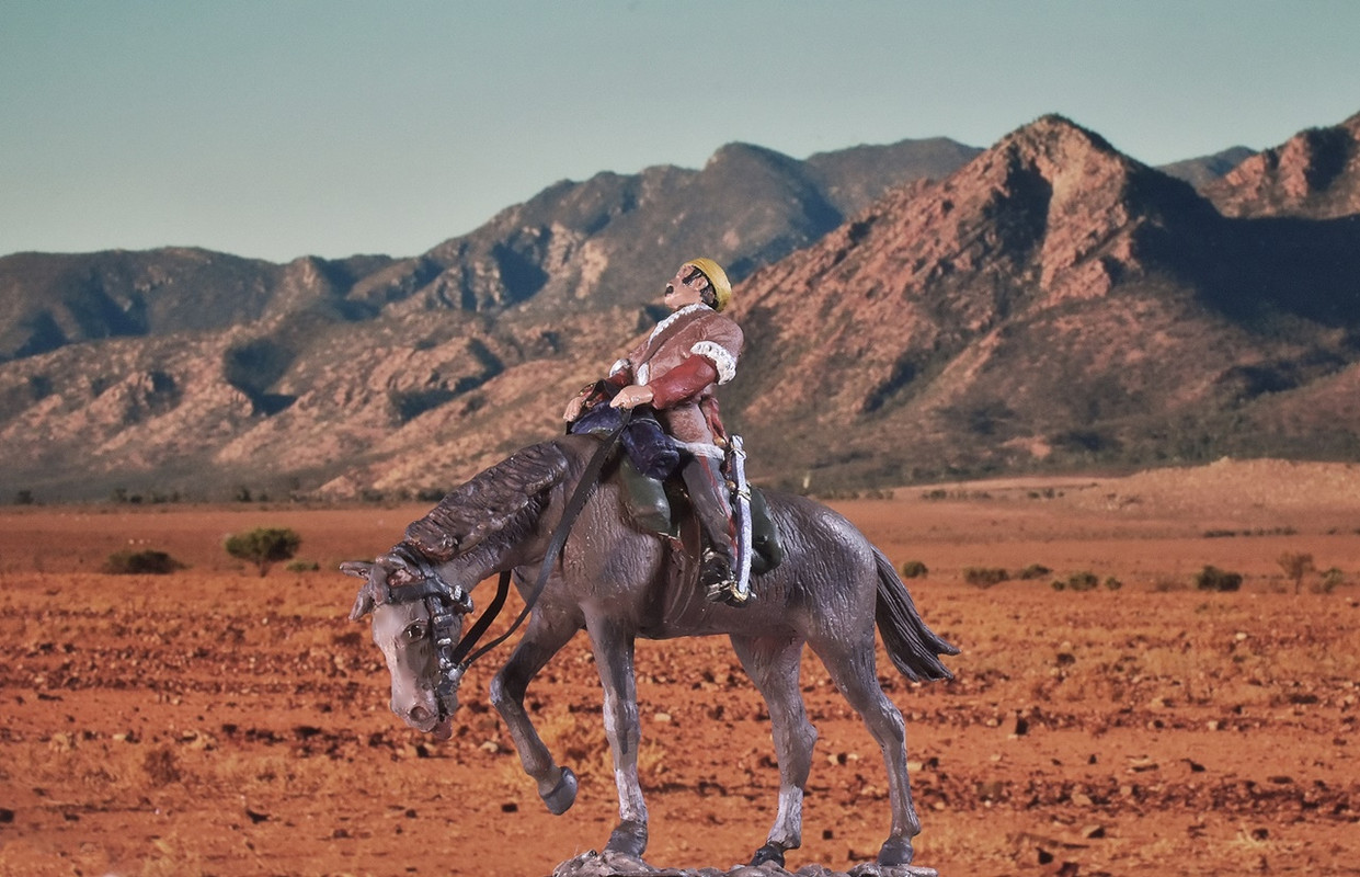 The Remnants of an Army; 1842 Figure Ready for Inspection