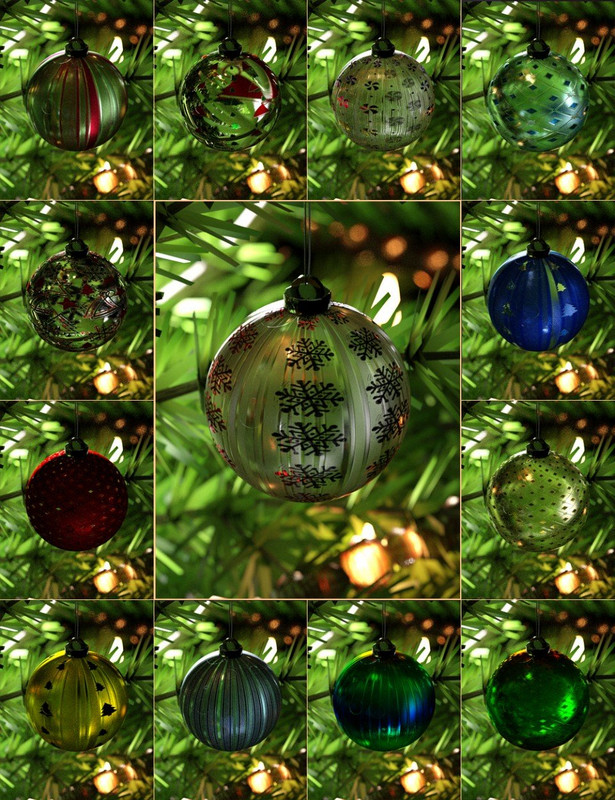 Xmas Glass Iray Shaders