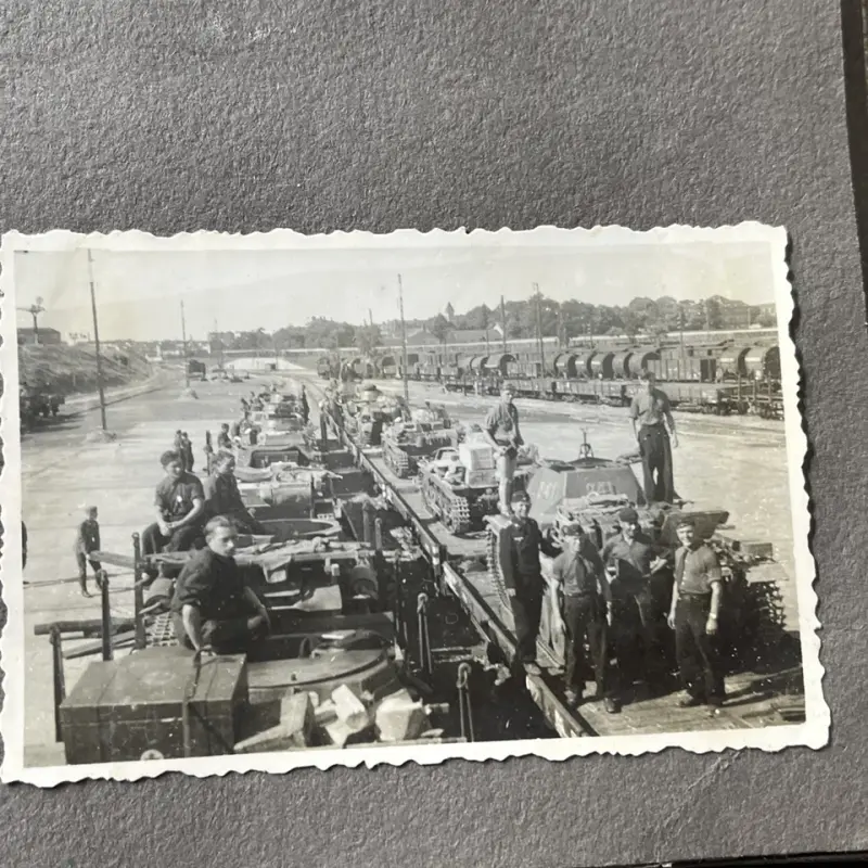 Fotoalbum Panzer Regiment 35 Bamberg RAD Ausbildung Polenfeldzug Westfeldzug