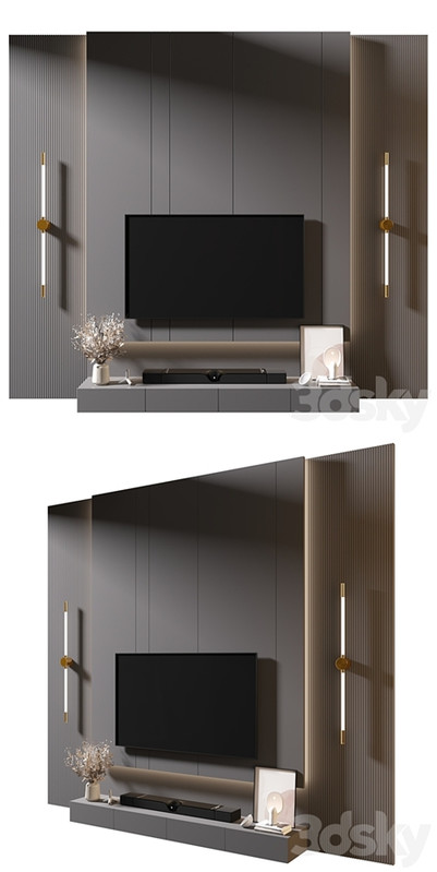 TV Wall | set 1038