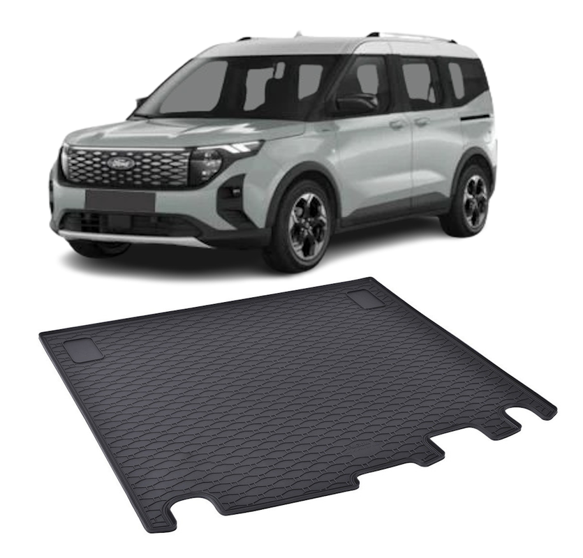 Tavita auto FORD Tourneo Courier 2023-prezent, protectie portbagaj, Cri-Flo, din cauciuc 100%, compatibil cu autoturismul FORD Tourneo Courier