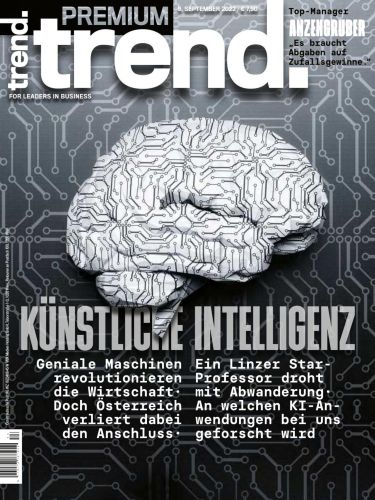 Cover: Trend Premium Wirtschaftsmagazin vom 09  September 2022