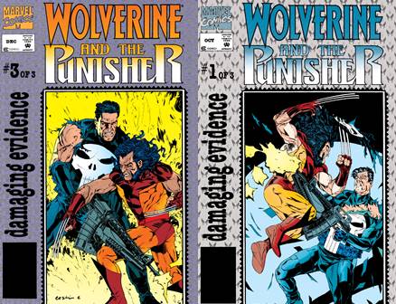 Wolverine & the Punisher - Damaging Evidence #1-3 (1993) Complete