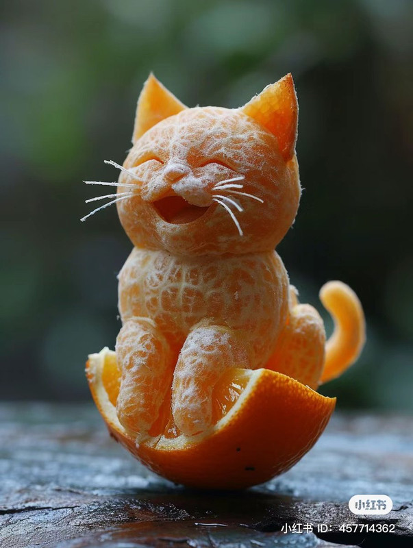 Мандариновый котик