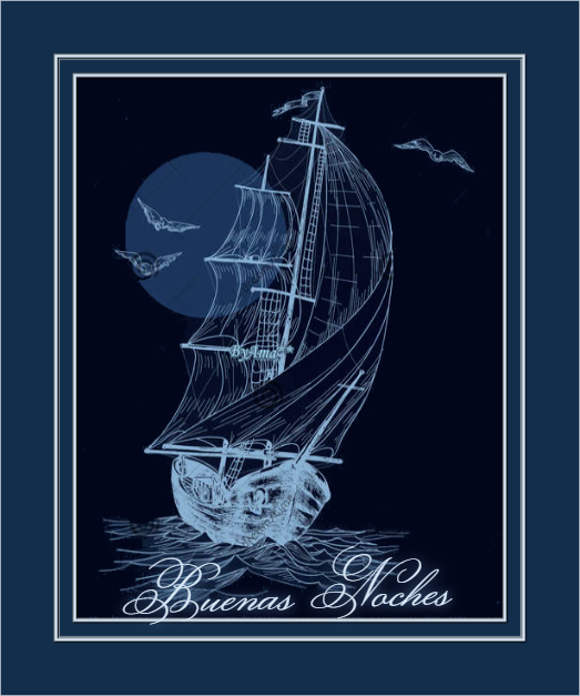 Dibujo de Barco  Noches