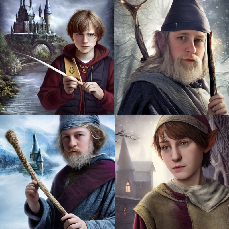 Harry Potter AI Facetune