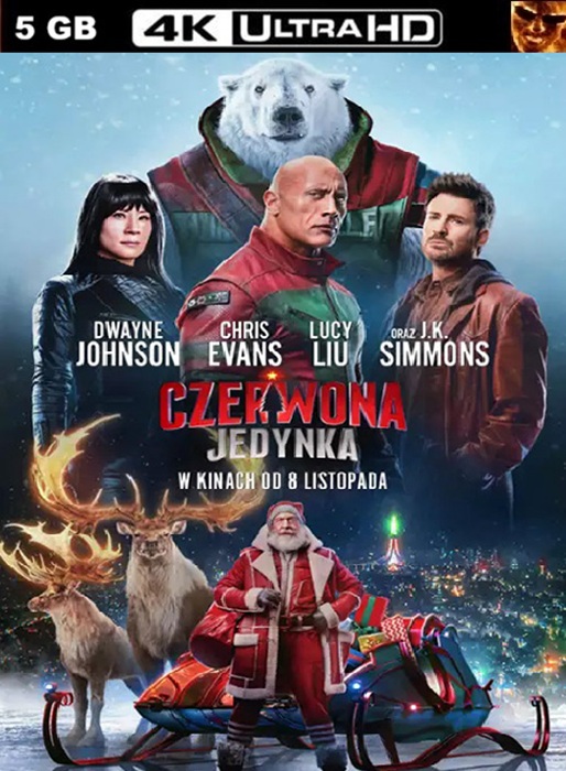 Czerwona Jedynka / Red One (2024) MULTi.2160p.AMZN.WEB-DL.HDR.H265.DDP5.1.Atmos-NEO / Dubbing Napisy PL