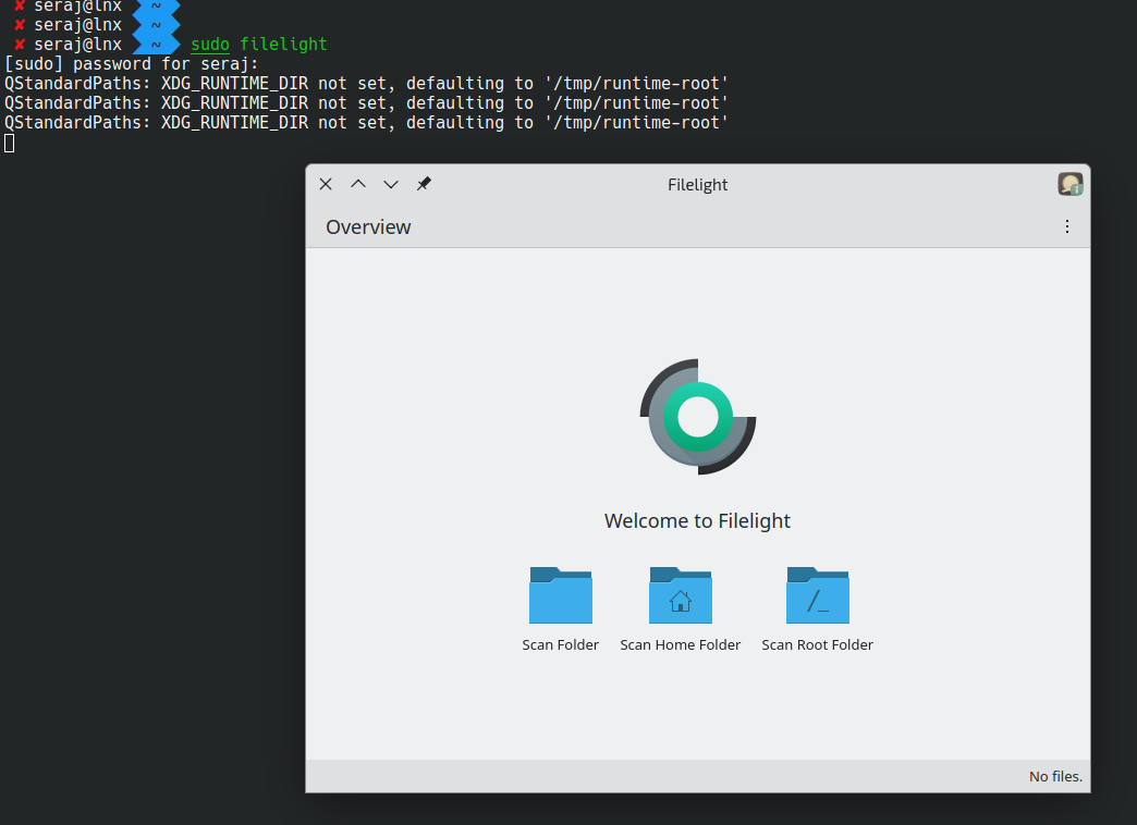 filelight options