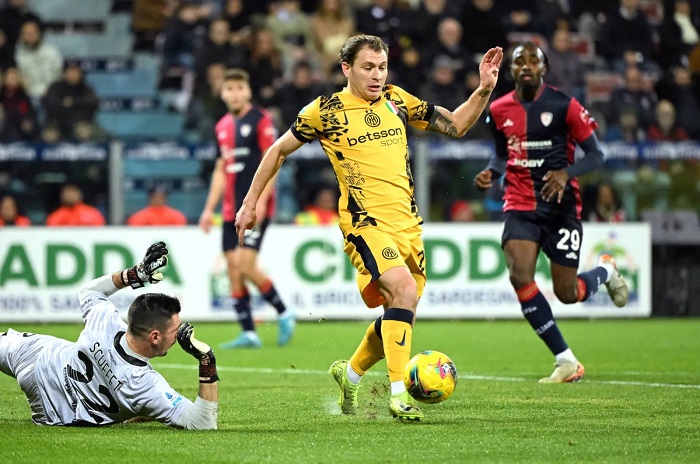 Cagliari vs Inter Milan, 01h45 ngày 28/09