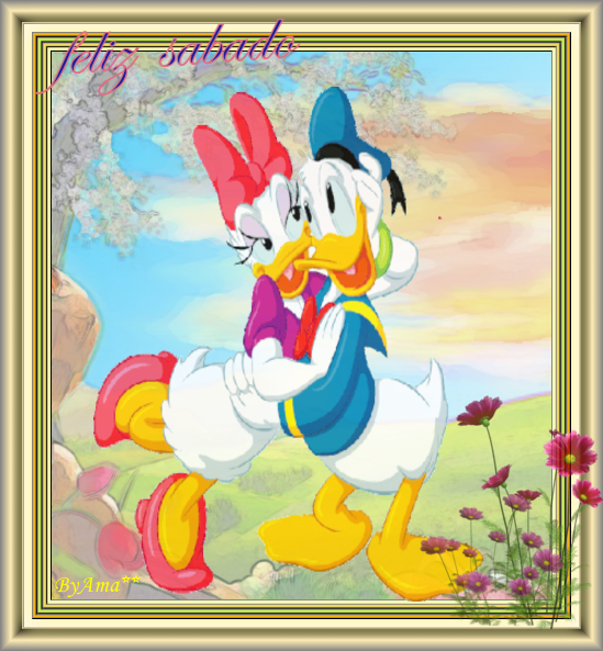 Daisy y Donald  Sabado