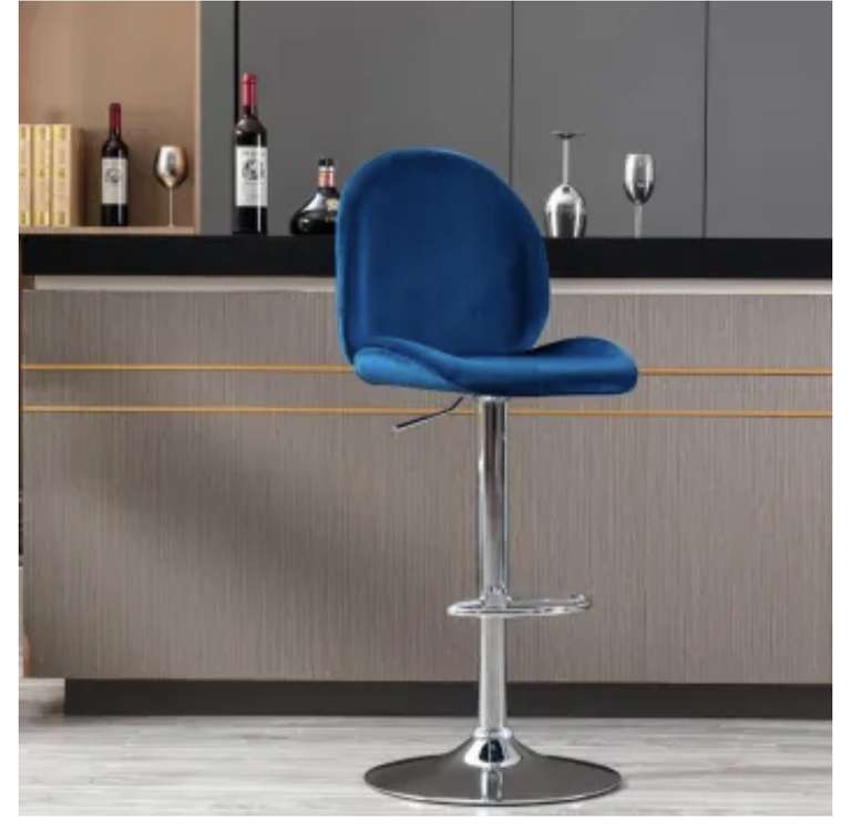 Sam's Club: Banco neumático terciopelo varios colores