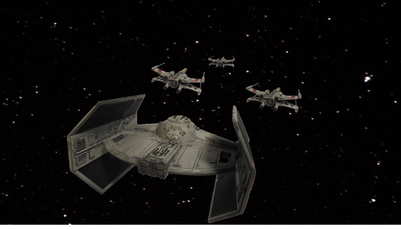 Tie Advanced X1, Darth Vader Revell 1/? Bild4