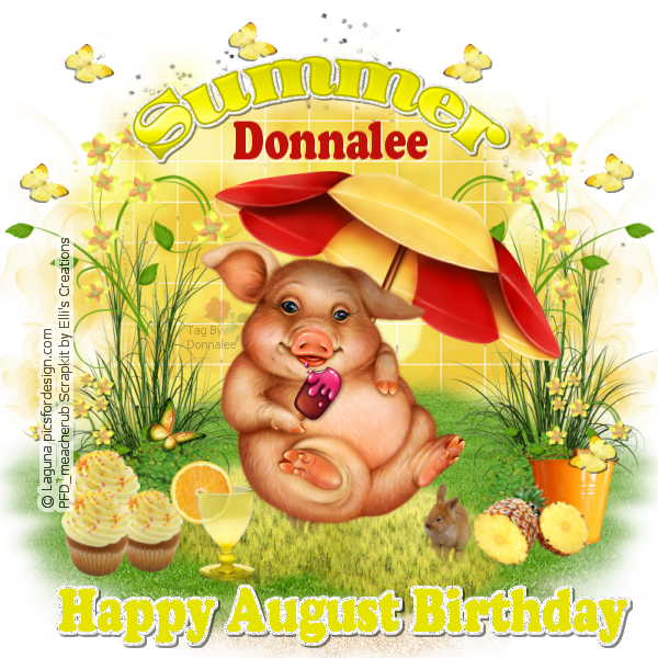 WWO Siggy Piggy - Laguna - BIRTHDAY Donnalee-august-birthday
