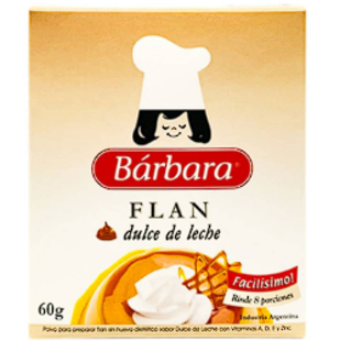 5024 | Flan Barbara Dulce De Leche X 60 Grs