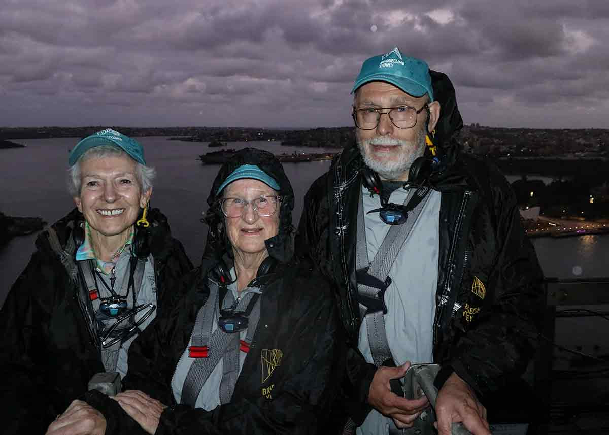 The trio at the top