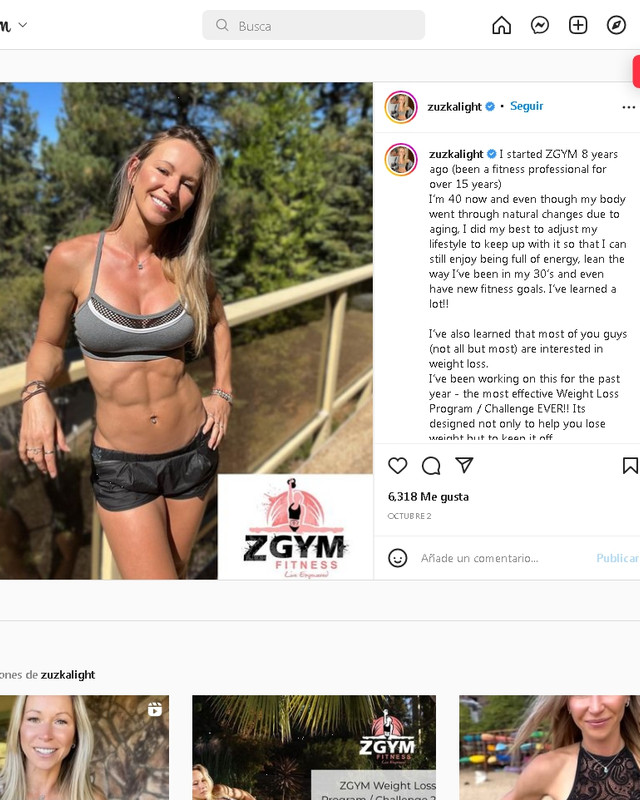 Zuzka Light (Fitness)