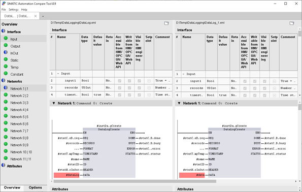 SIMATIC Automation Compare Tool SIMATIC Automation Compare Tool