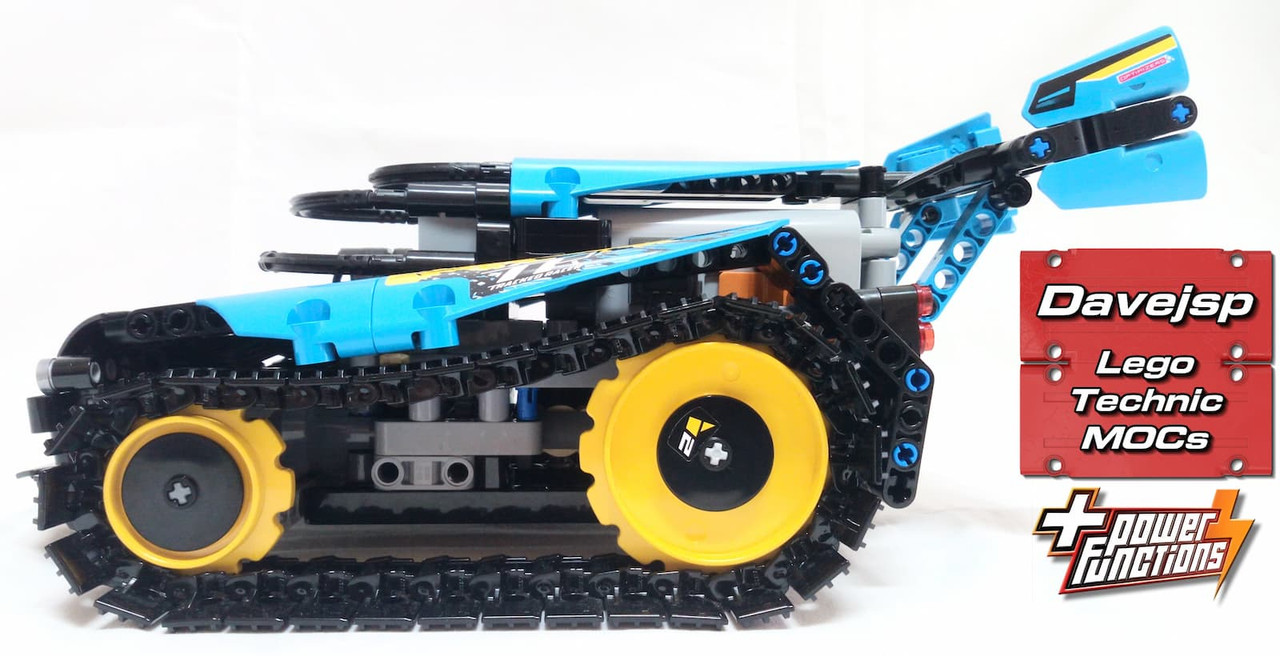 Lego Technic MOC tank with subtractor mechanism