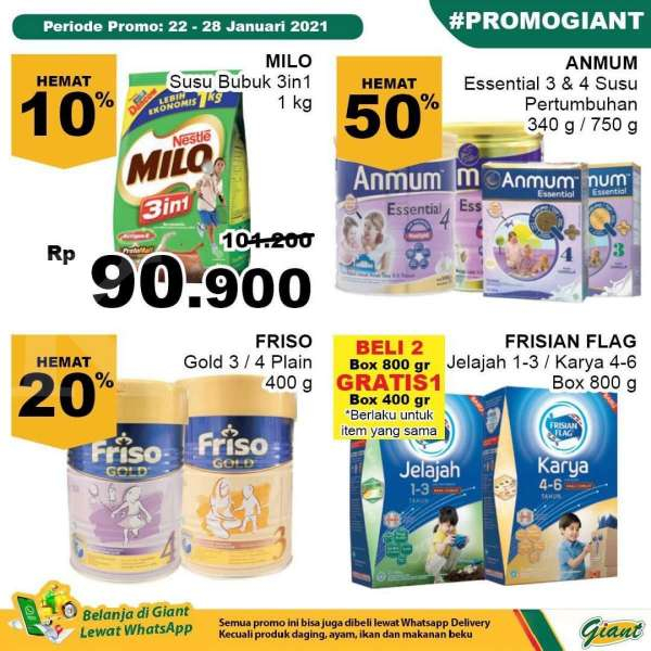 Katalog Promo Giant 22-28 Januari 2021