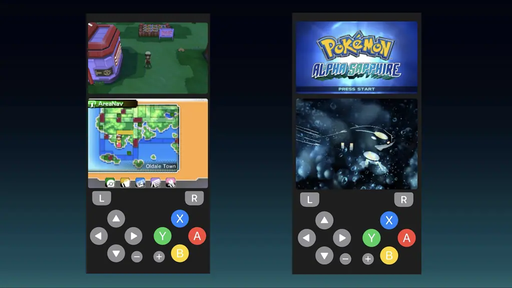 Folium game library screen showing an imported 3DS title