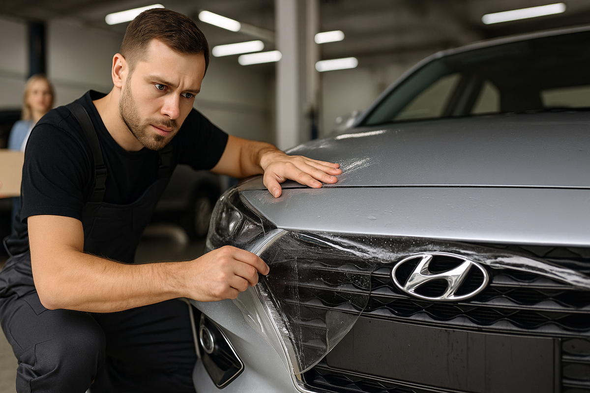 Опыт владельцев Hyundai: зачем клеить полиуретановую плёнку на кузов