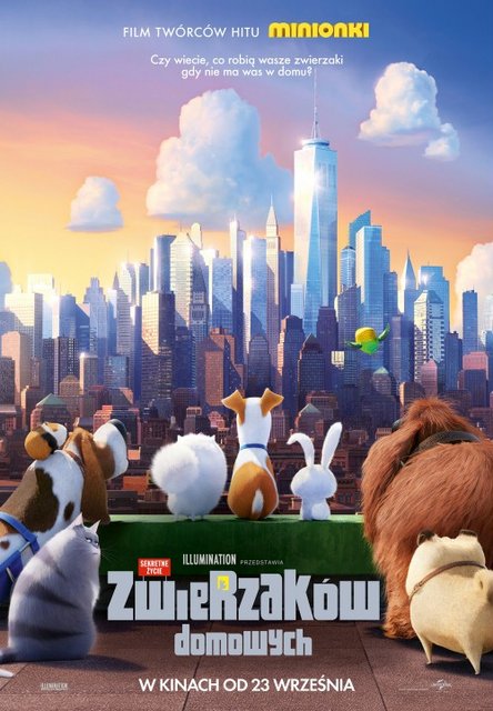 Sekretne Życie Zwierzaków Domowych / The Secret Life of Pets (2016) MULTi.2160p.UHD.BluRay.Remux.HEVC.HDR.TrueHD.7.1.Atmos-fHD / POLSKI DUBBING i NAPISY