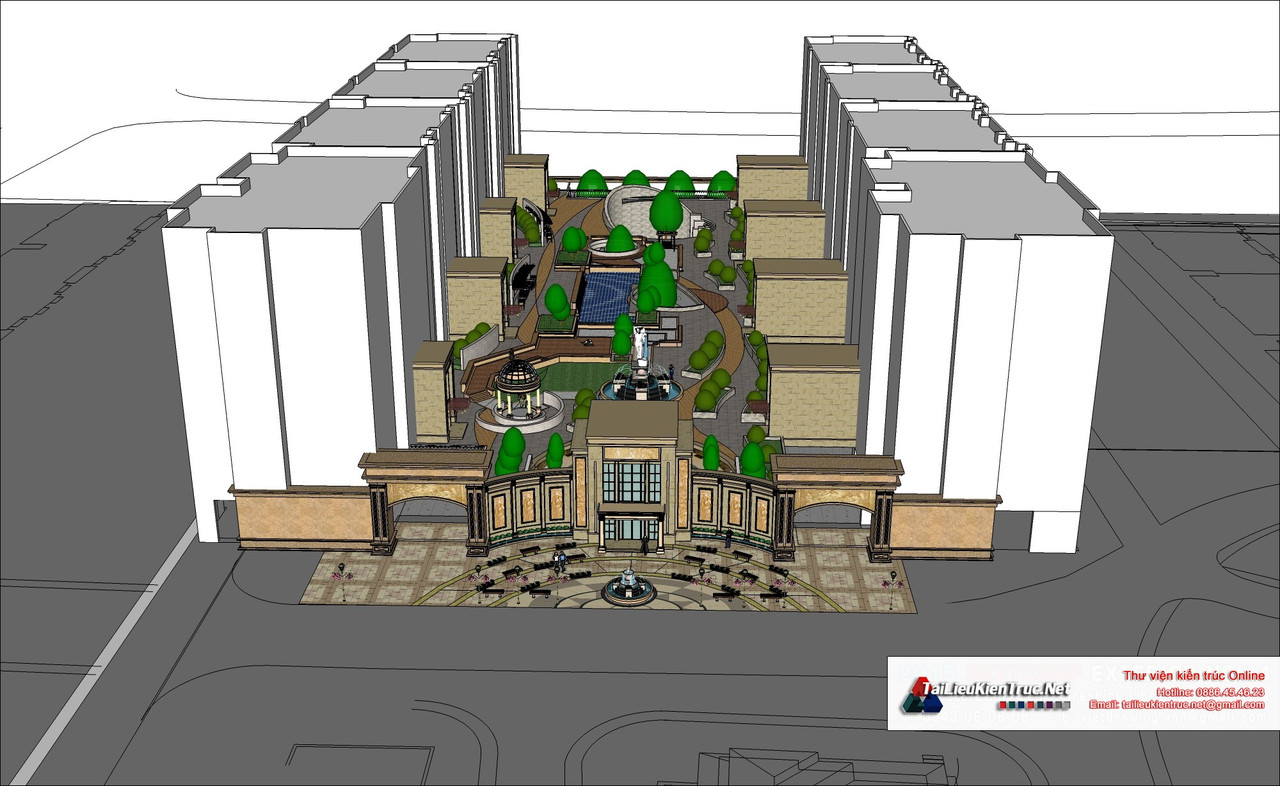 9-model-phoi-canh-3d-file-sketchup-biet-thu-lau-dai-phap-co68 (2