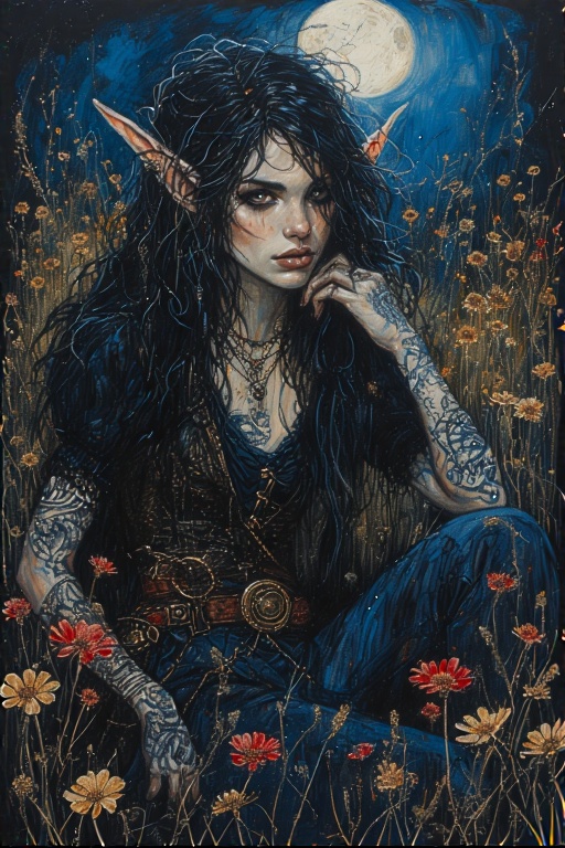 A-stunning-dark-elf-female-wit-10